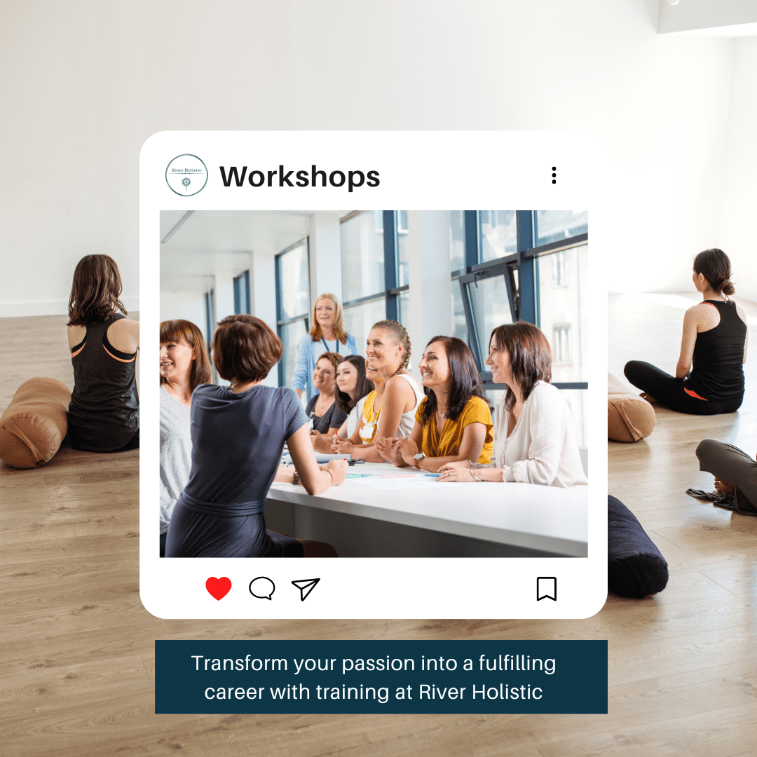 people taking workshops at River Holistic Centre