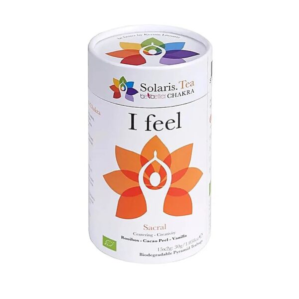 an image of i feel chakra sacral tea